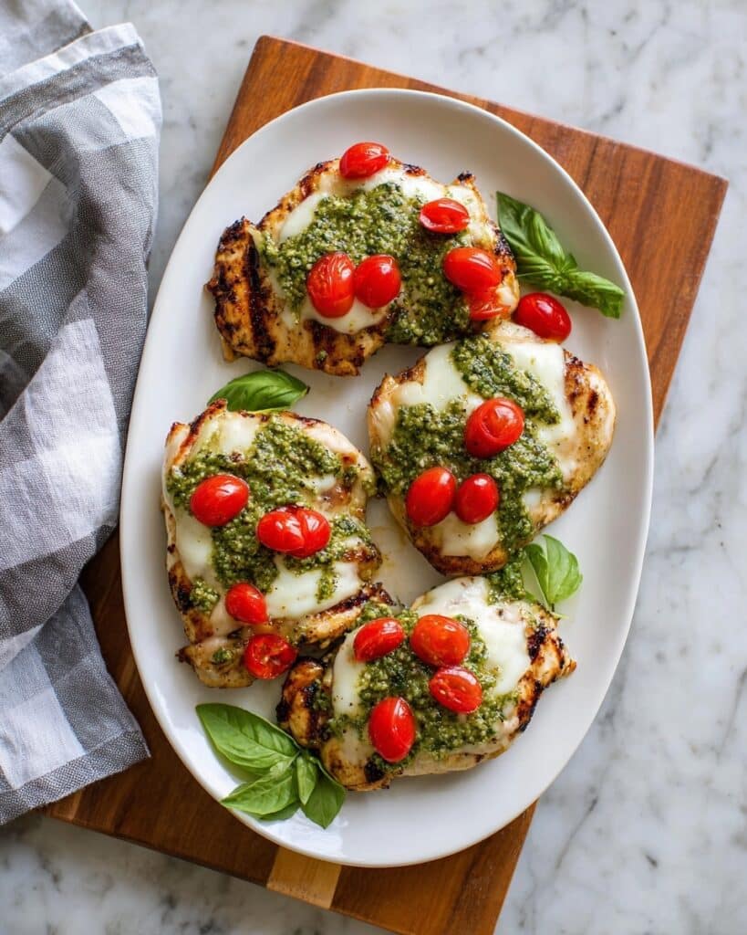 Grilled Chicken Margherita Recipe
