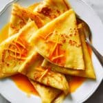 Crêpes Suzette with Saffron Recipe