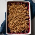 Peach and Blackberry Crisp Recipe