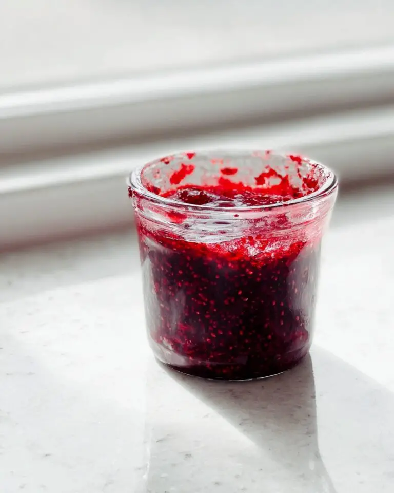 Raspberry Rhubarb Jam (Small Batch, No Added Pectin) Recipe