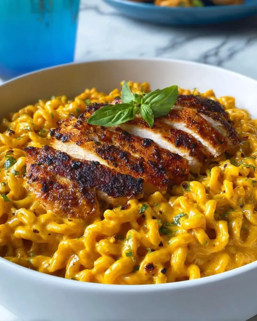 Creamy Garlic Parmesan Chicken Ramen Recipe