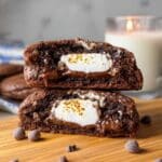 Super Easy Chocolate Cheesecake Cookies Recipe