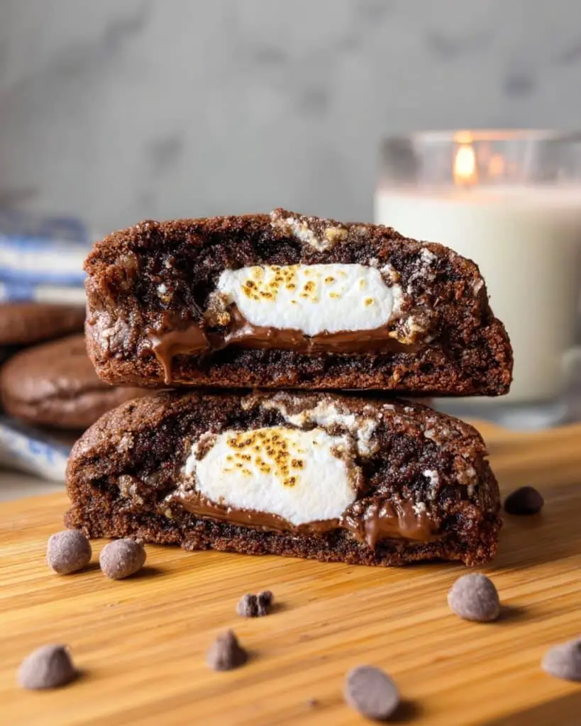 Super Easy Chocolate Cheesecake Cookies Recipe