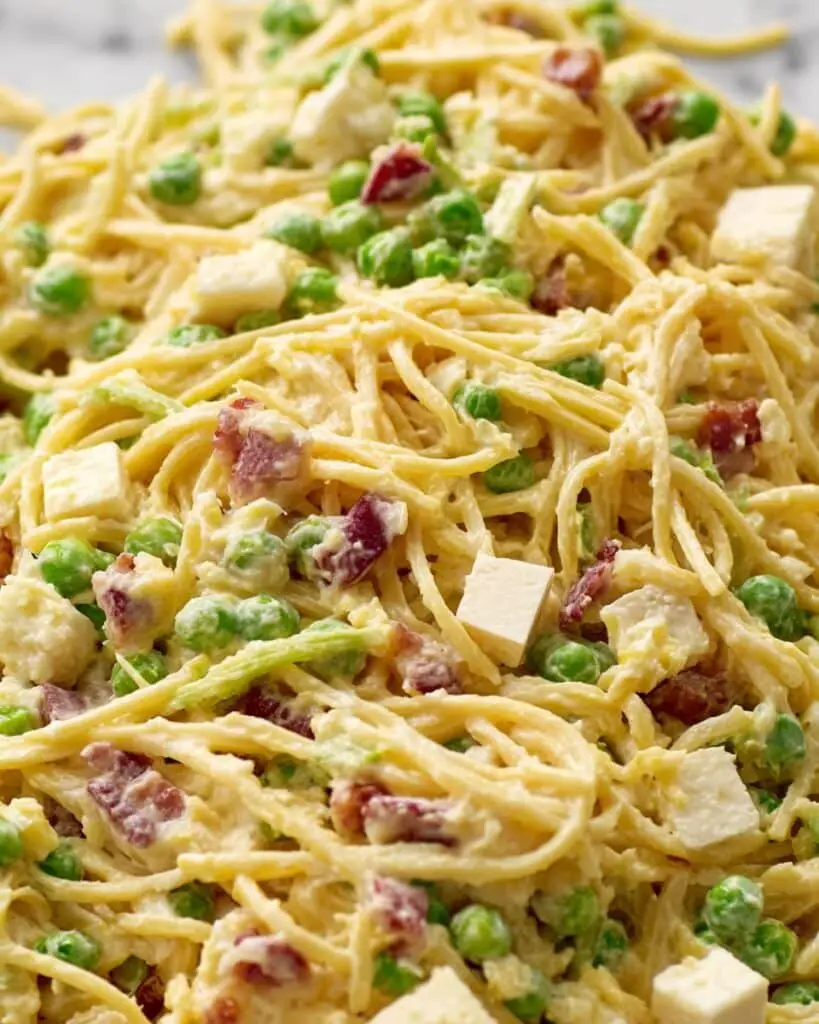 Cold Carbonara Pasta Salad Recipe