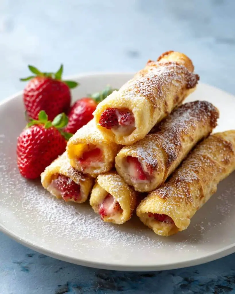 French Toast Roll-Ups Recipe