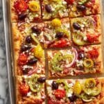 Greek Salad Pizza Recipe