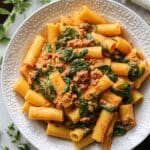 Creamy Sausage Rigatoni Recipe