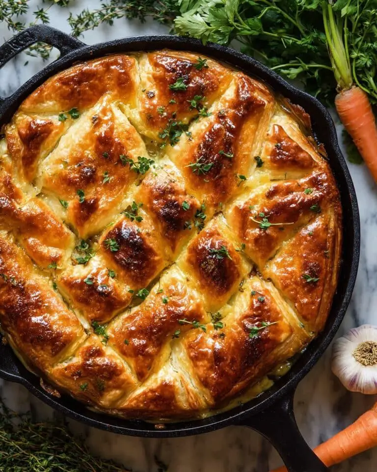 Puff Pastry Chicken Pot Pie Recipe