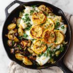 Baked Fish with Fennel and Sweet Potatoes Recipe