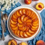 Peach Bourbon Upside-Down Cake Recipe