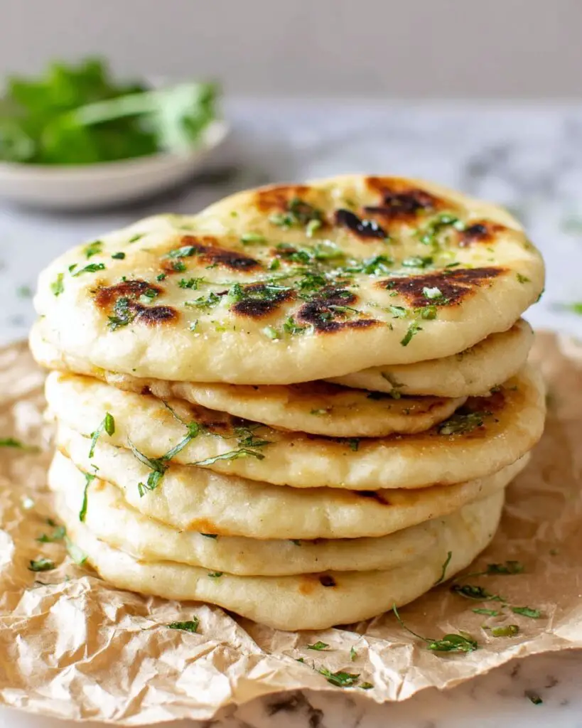 Easy No Yeast Naan Recipe