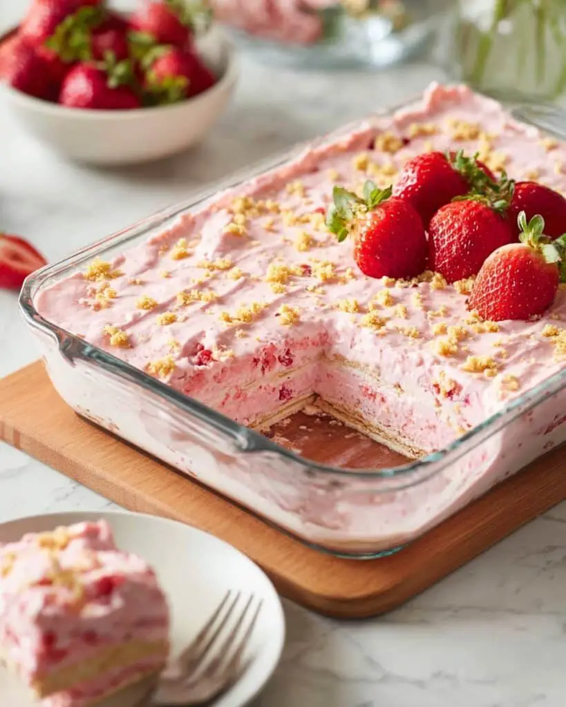 Triple Strawberry Icebox Cake Recipe