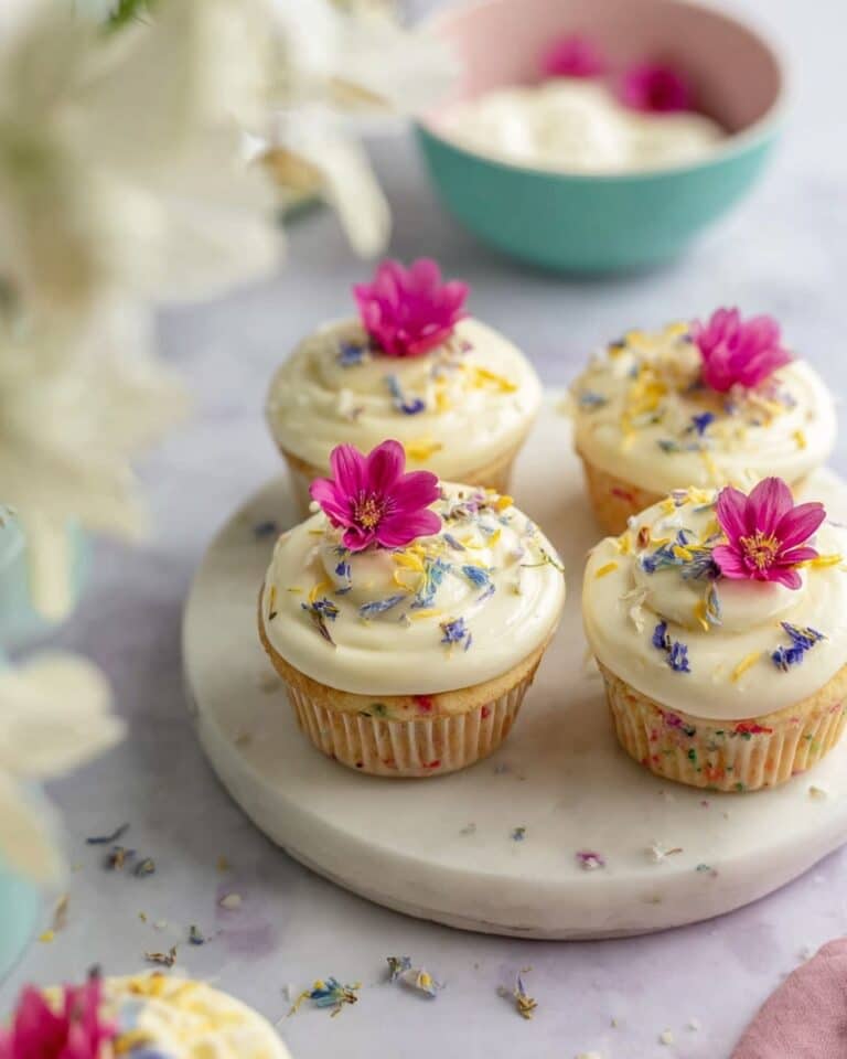 Lemon Poppyseed Cupcakes with Cream Cheese Frosting Recipe