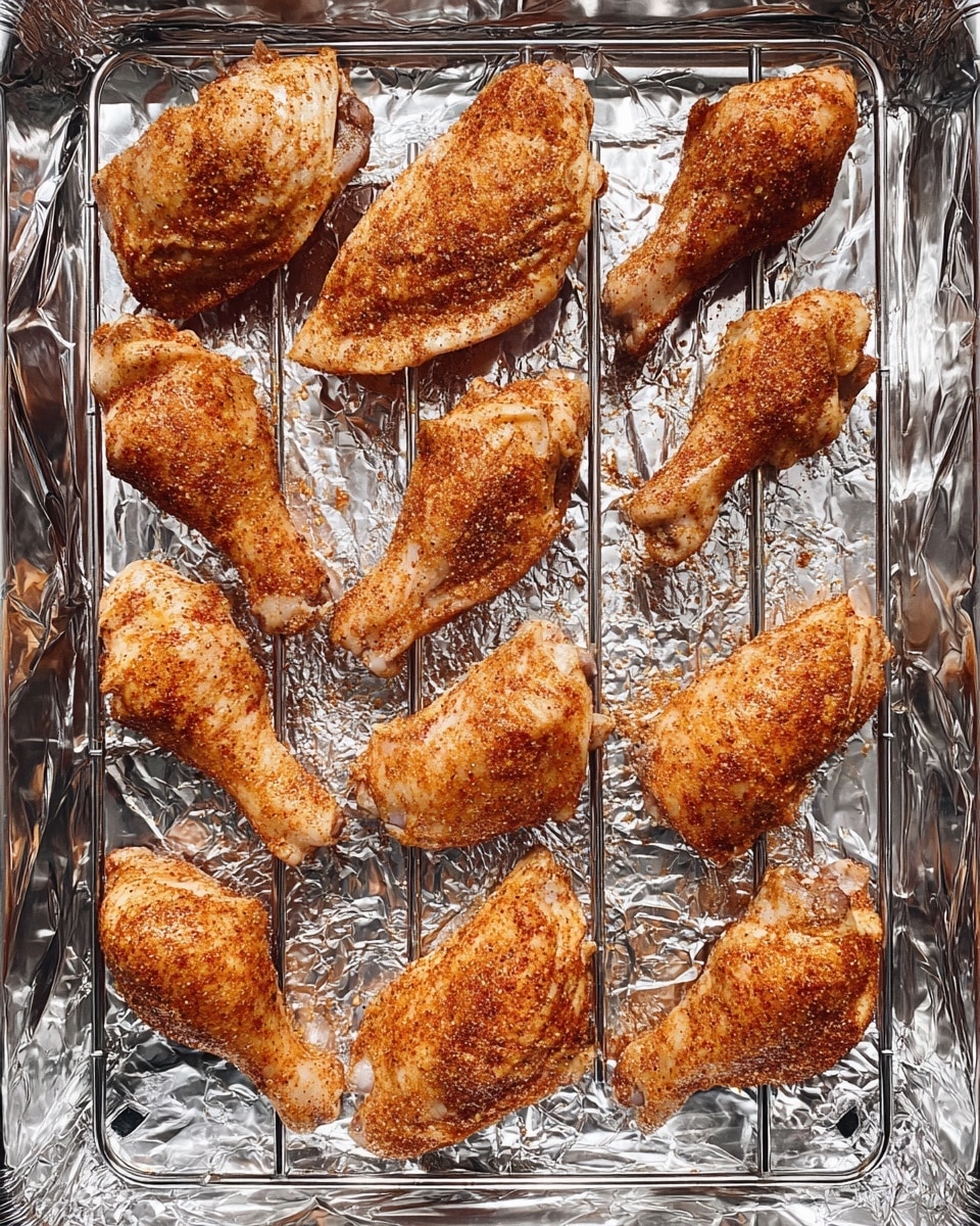 Dry Rub Chicken Wings with Creamy Feta Dip Recipe