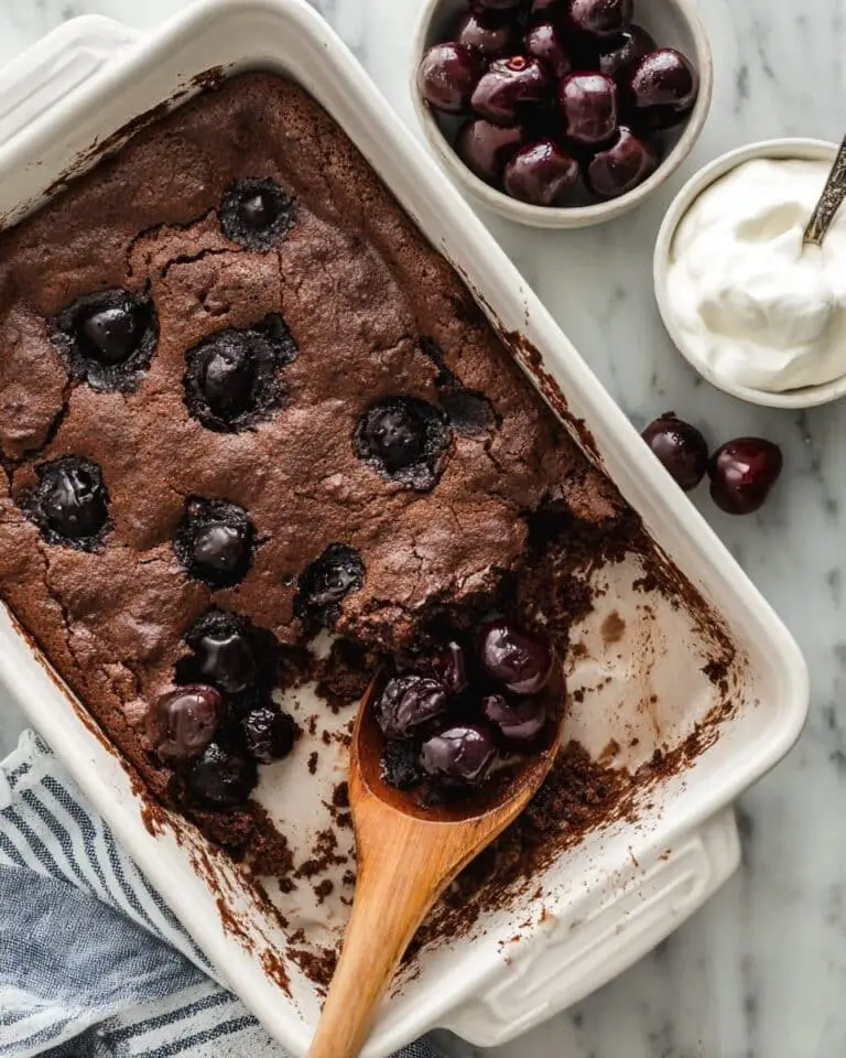 Chocolate Cherry Mud Cake Recipe