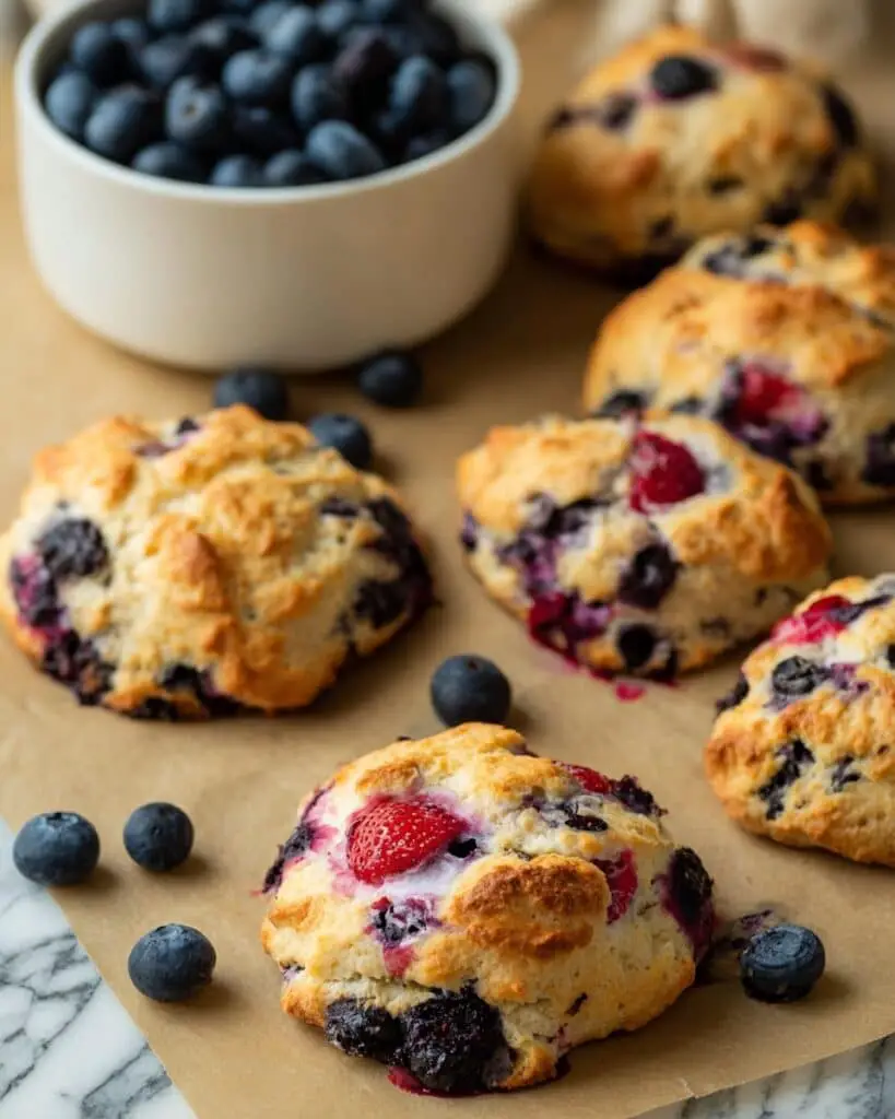 Blueberry Protein Breakfast Pastries Recipe