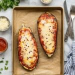 Eggplant Parmesan Boats Recipe