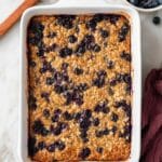 Blueberry Banana Baked Oatmeal Recipe