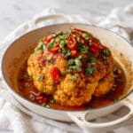 Coconut Curry Whole Roasted Cauliflower Recipe