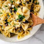 Creamy Mexican Street Corn Pasta Salad Recipe