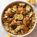 One Pan Chicken & Artichoke Couscous Recipe