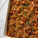 Baked Honey Garlic Chicken Noodles (Gluten Free) Recipe