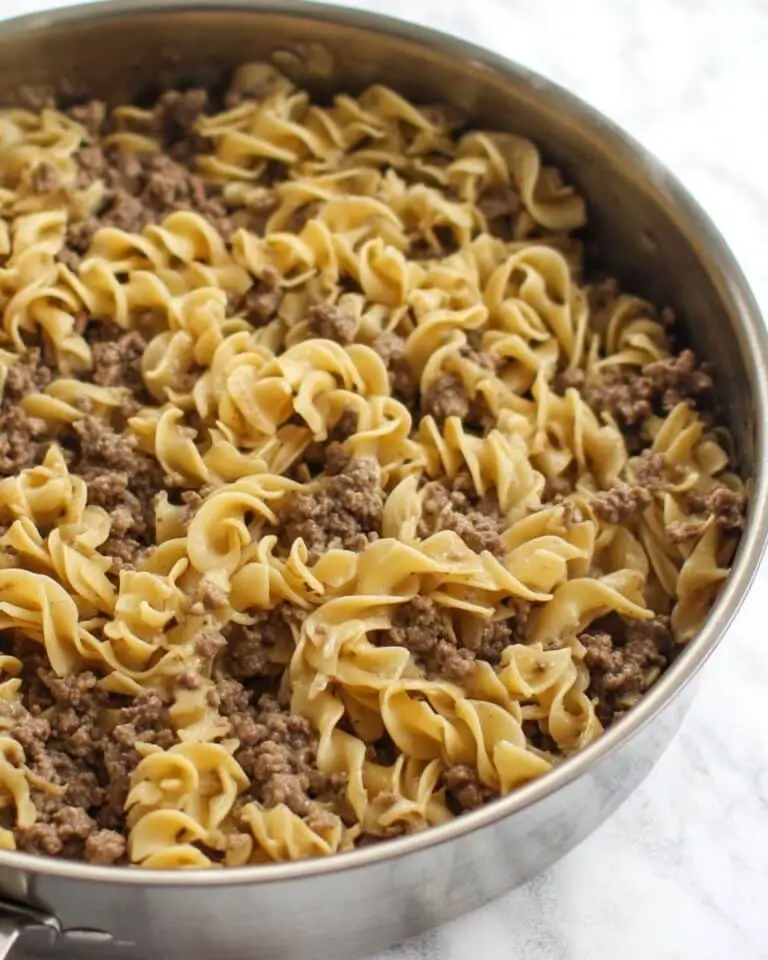 Homemade Hamburger Helper Beef Noodle Recipe