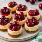 Mini Cherry Cheesecake Recipe