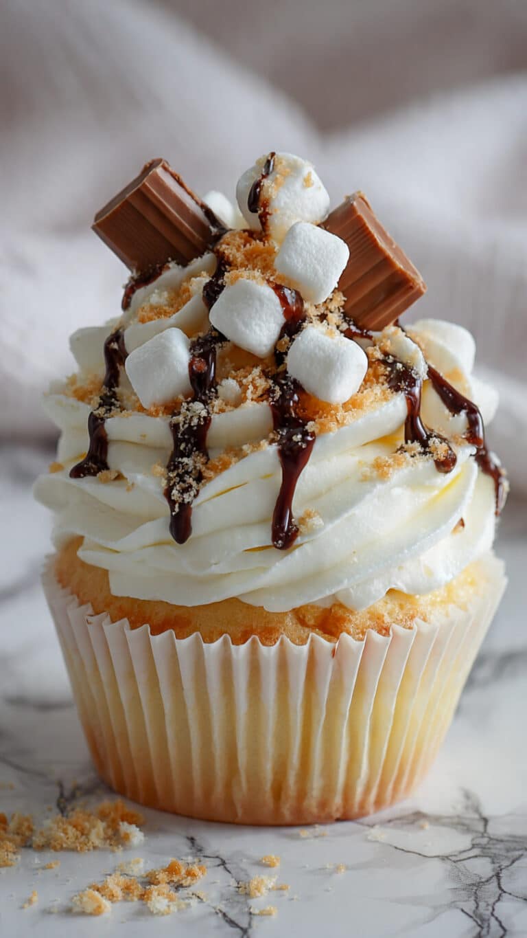 S’mores Cupcake Recipe