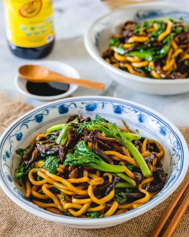 Shanghai Fried Noodles (Cu Chao Mian) Recipe