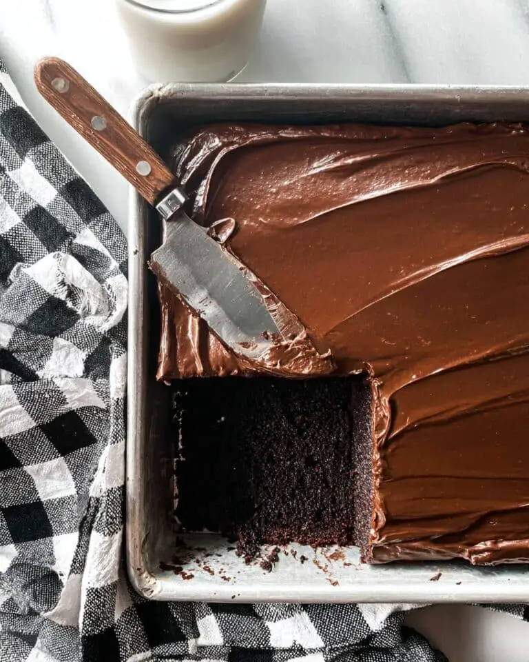 Chocolate Sheet Cake with Rich Cocoa Ganache Recipe