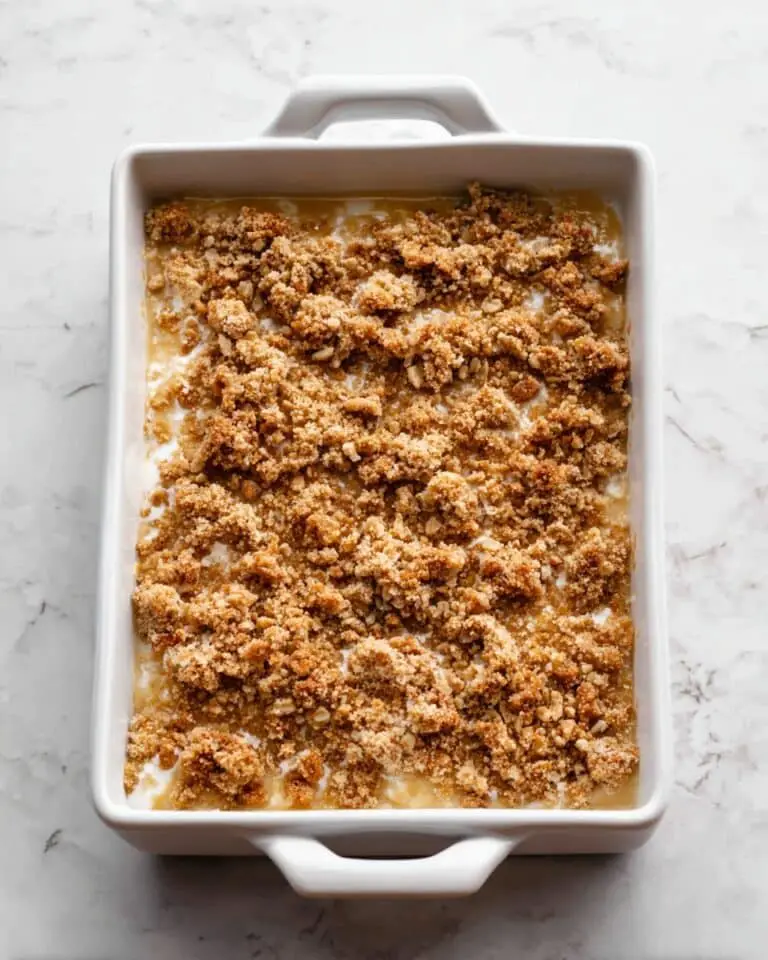 Warm Chicken Salad Casserole with Ritz Cracker Topping Recipe