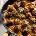 French Onion Meatballs Recipe