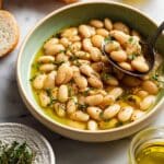 Marinated Butter Beans with Garlic, Thyme, and Lemon Zest Recipe