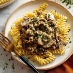 Ground Beef Stroganoff Recipe