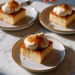 Banana Cake with Brown Butter Cream Cheese Icing and Miso Salted Caramel Recipe