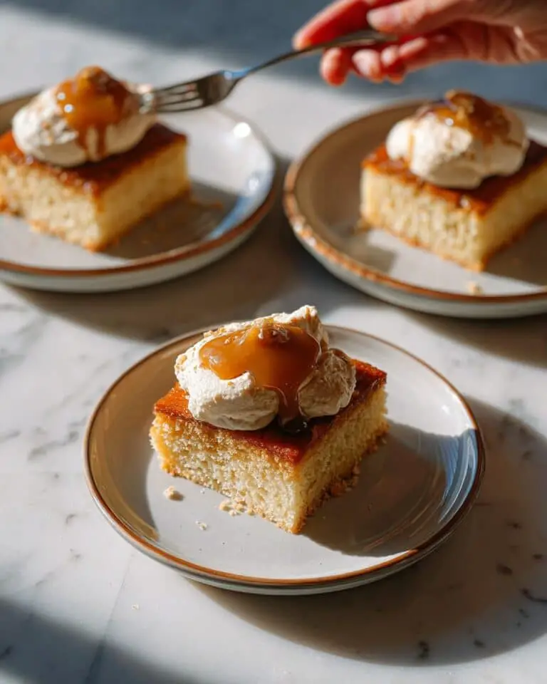 Banana Cake with Brown Butter Cream Cheese Icing and Miso Salted Caramel Recipe