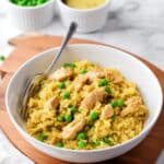 Slow Cooker Vegan Chicken and Rice Recipe
