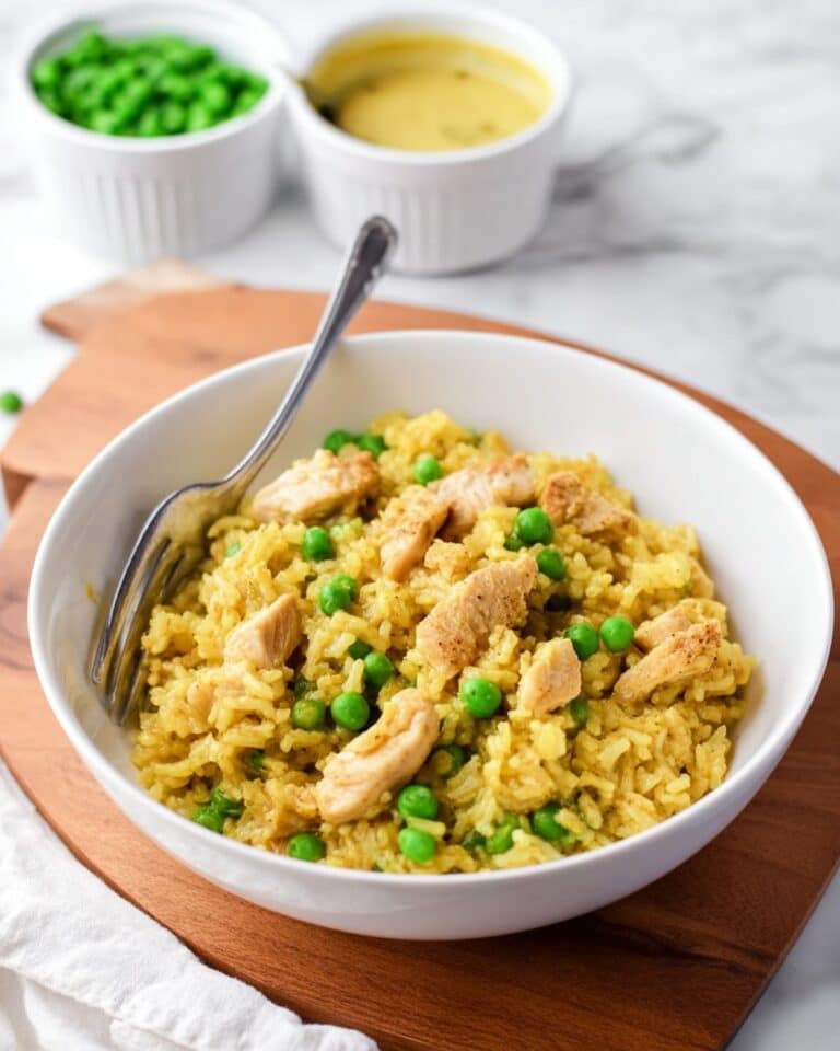 Slow Cooker Vegan Chicken and Rice Recipe