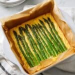 Baked Asparagus Frittata with Goat Cheese Recipe
