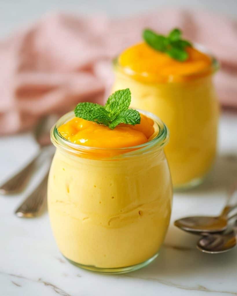 The Best Mango Mousse Recipe! (3 Ingredients) Recipe