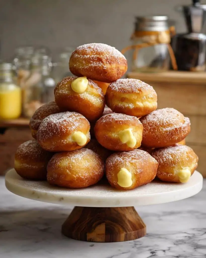 Mango-Filled Donuts Recipe