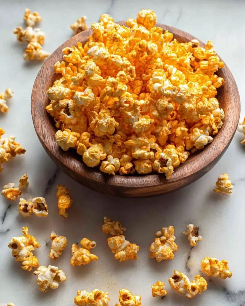 Buffalo Honey Butter Popcorn Recipe
