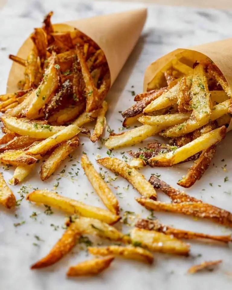 Crispy Parmesan Truffle Fries Recipe