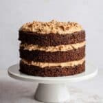 German Chocolate Cake with Coconut-Pecan Frosting Recipe