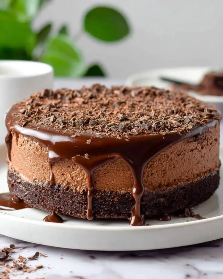 No-Bake Chocolate Banana Cake Recipe