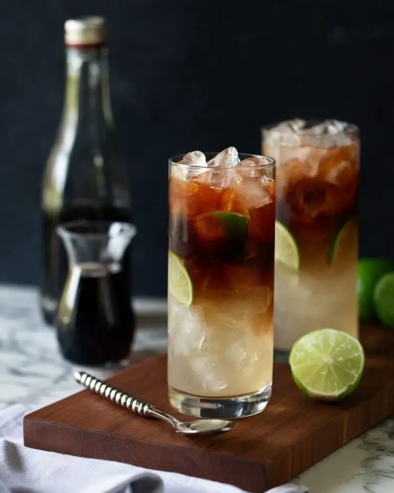 Dark and Stormy Cocktail Recipe