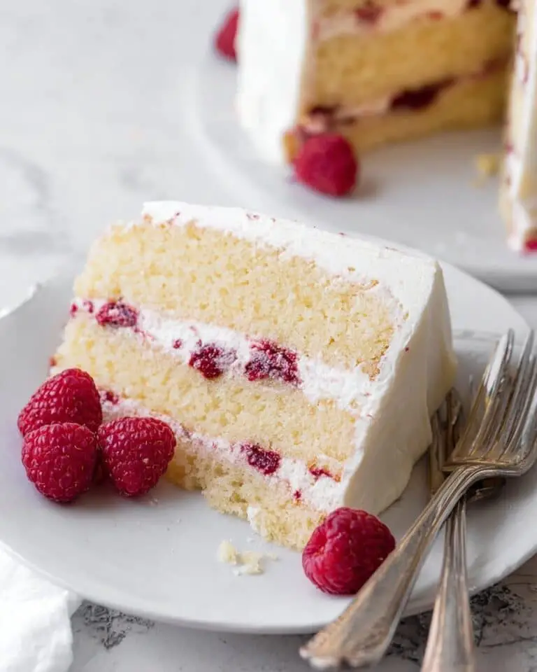 Raspberry Lemon Cake Recipe