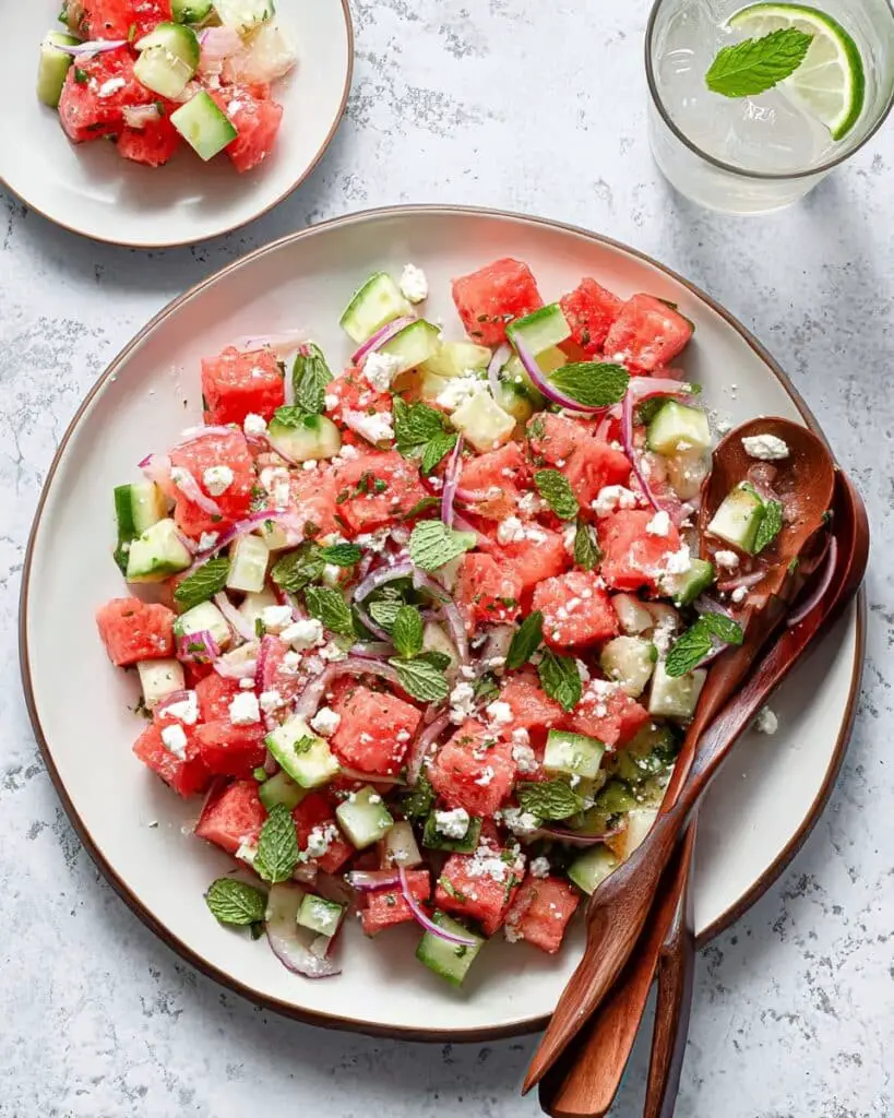 Watermelon Feta Salad Recipe