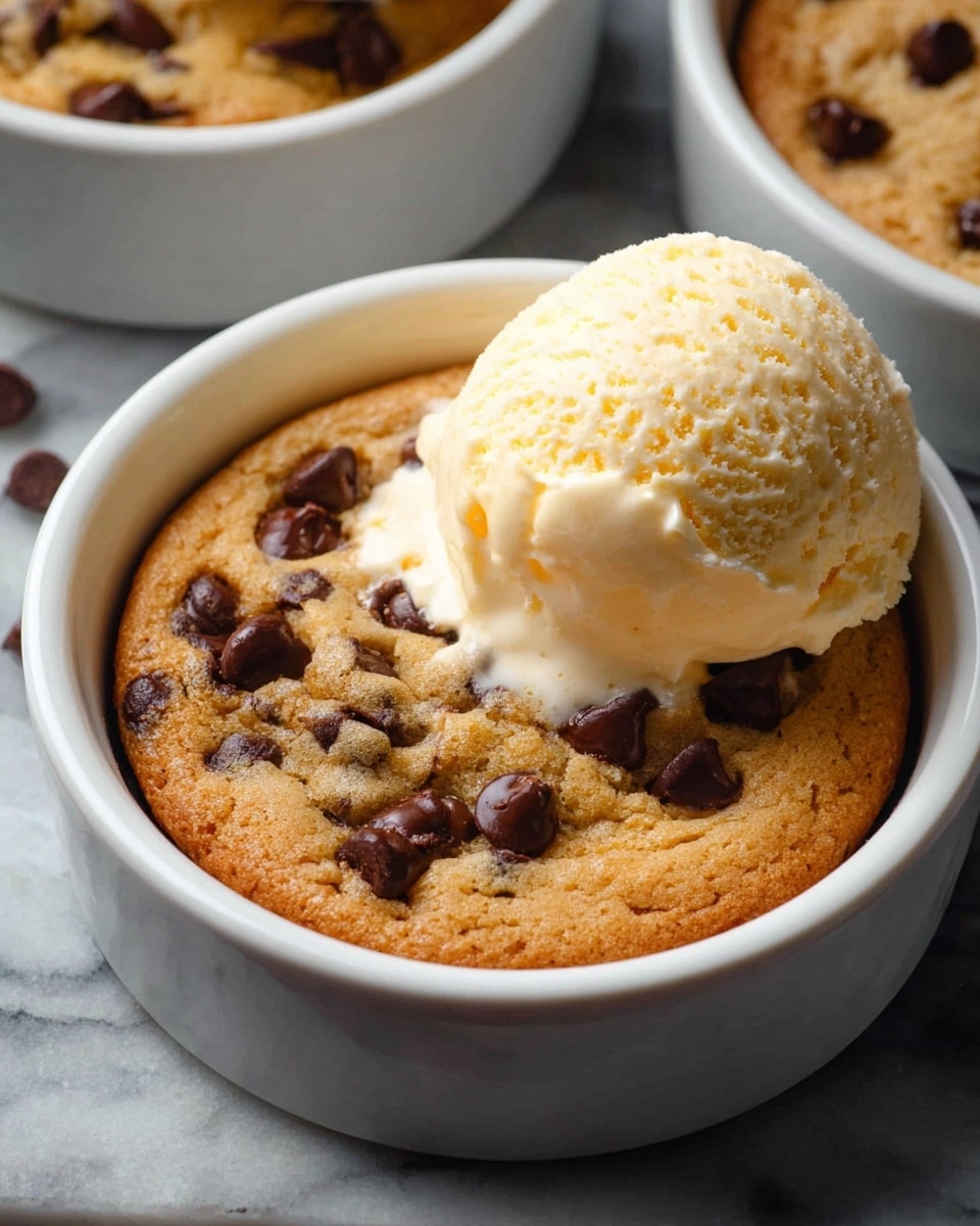 A close-up view of a white ceramic mug filled with a warm, soft chocolate chip cookie that has a light golden brown color with slightly melted dark chocolate chips spread on top and inside, showing a moist texture. A spoon is scooping a portion of the cookie, revealing melted chocolate inside with a rich, glossy dark brown color. The spoon is held by a woman's hand against a white marbled background. photo taken with an iphone --ar 4:5 --v 7